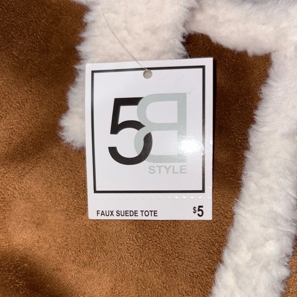 Brown and Cream Tote Bag - Picture 3 of 4